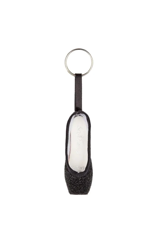 Glitter Pointe Shoe Keychain
