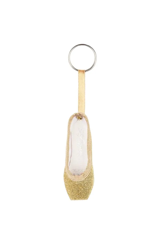 Glitter Pointe Shoe Keychain