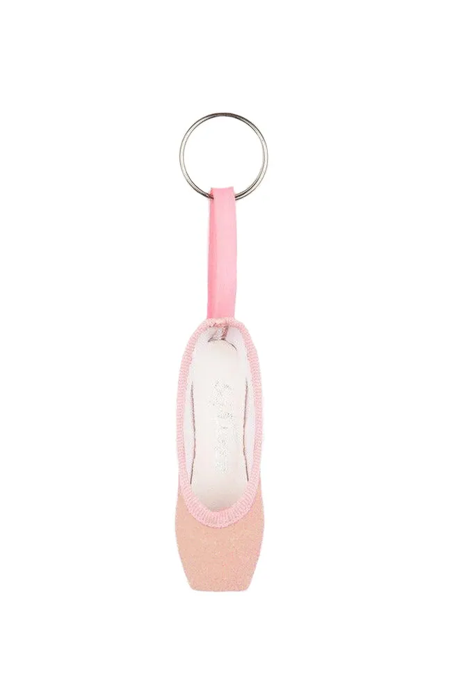 Glitter Pointe Shoe Keychain