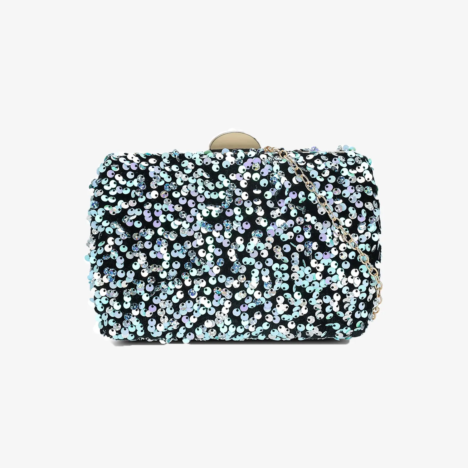 Glittery Party Ball Clutch Bag