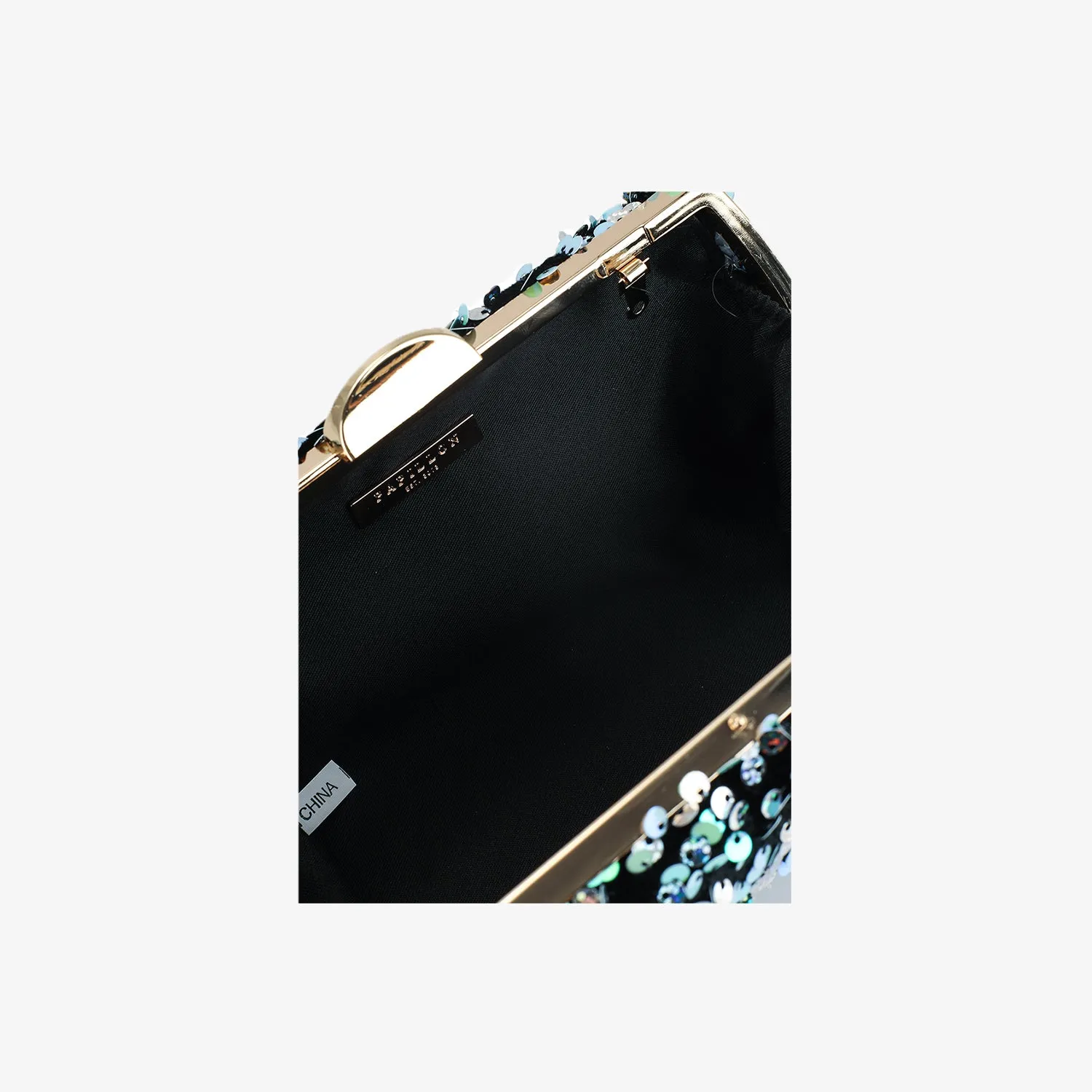 Glittery Party Ball Clutch Bag