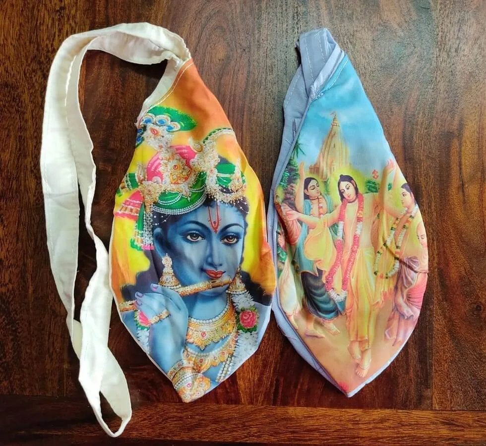 Gomukh Chanting bag for Mala Digital