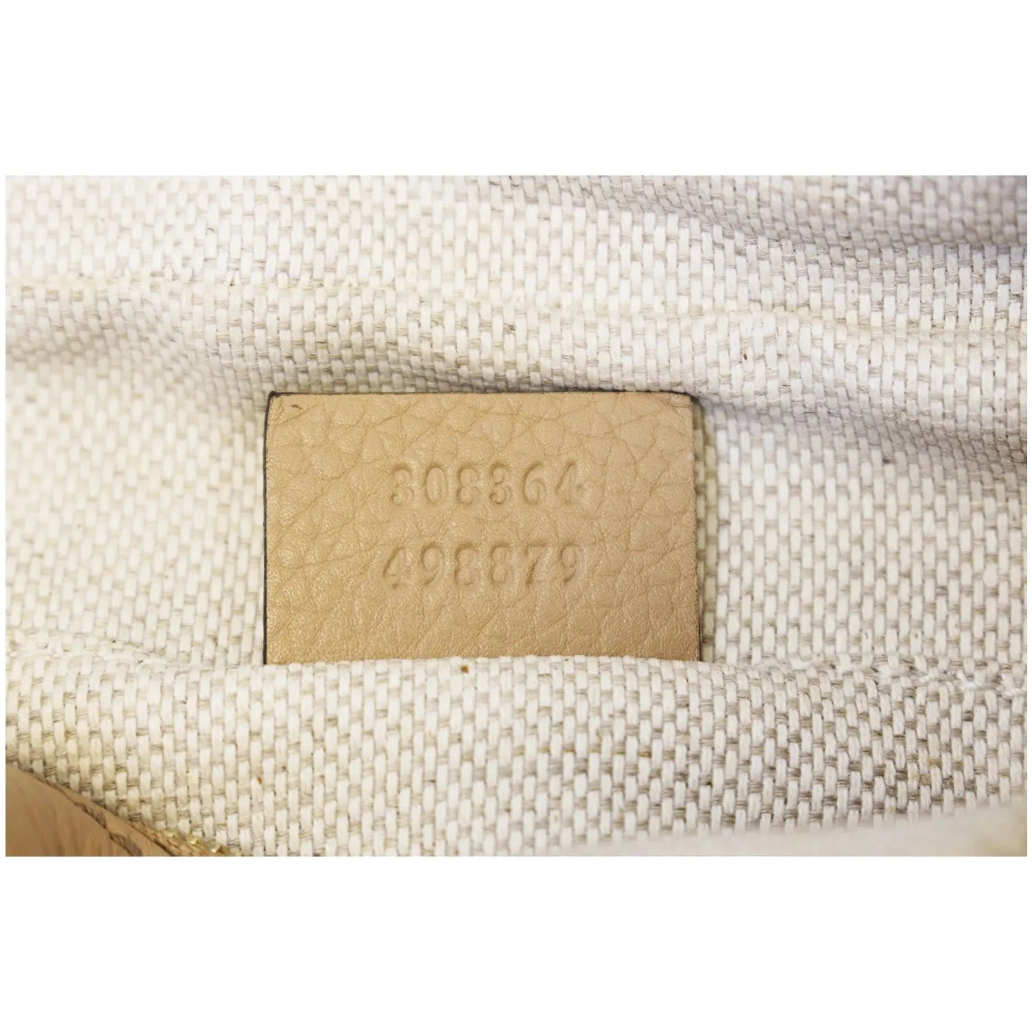 GUCCI Soho Disco Pebbled Leather Small Crossbody Bag