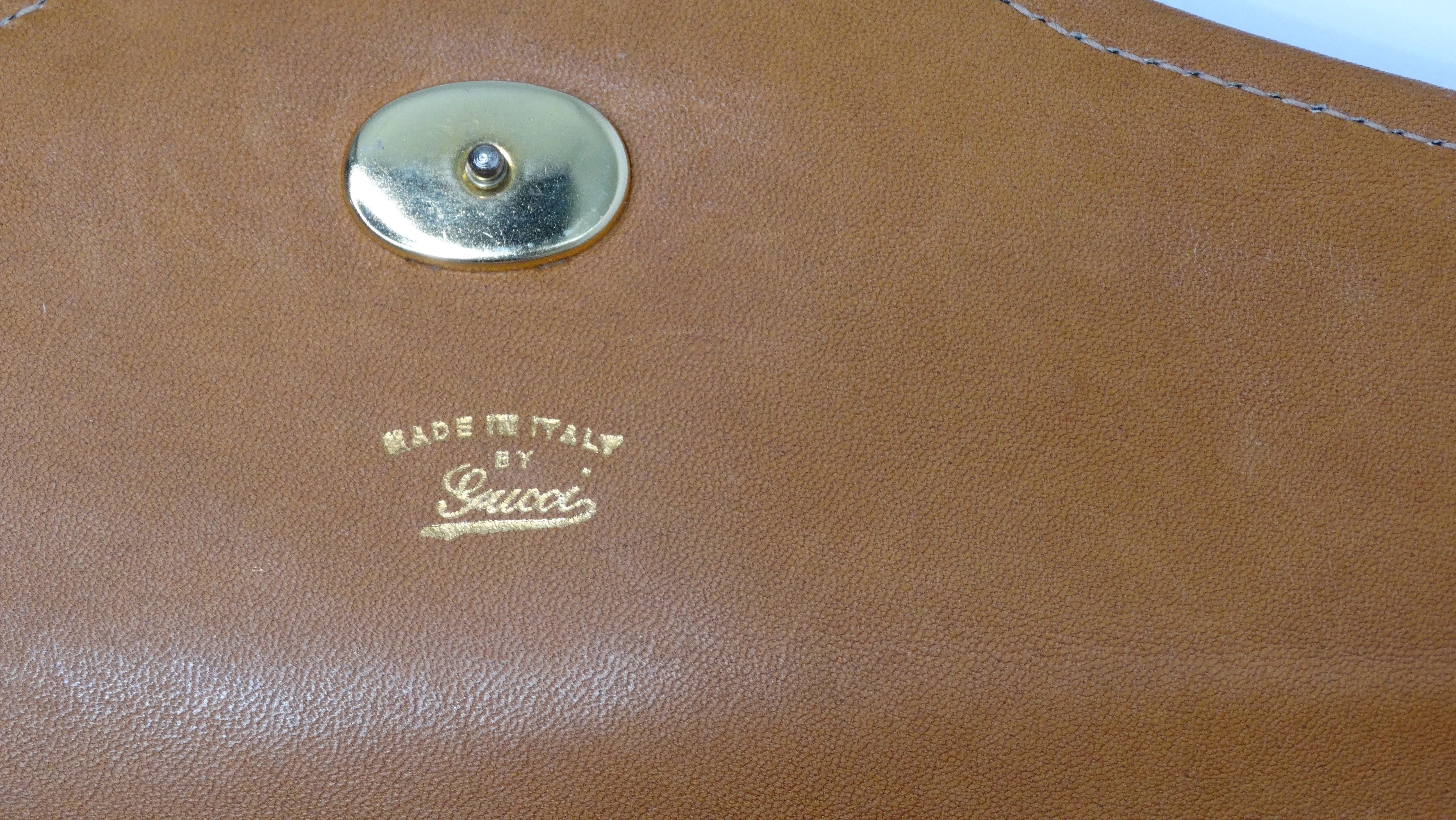 Gucci Striped Monogram Vintage Handbag
