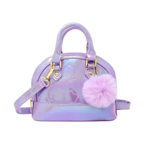Half Moon Shiny Bag