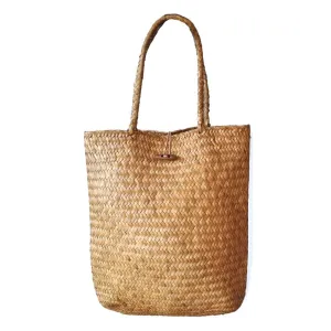 Hand Made Straw Shopping Tote
