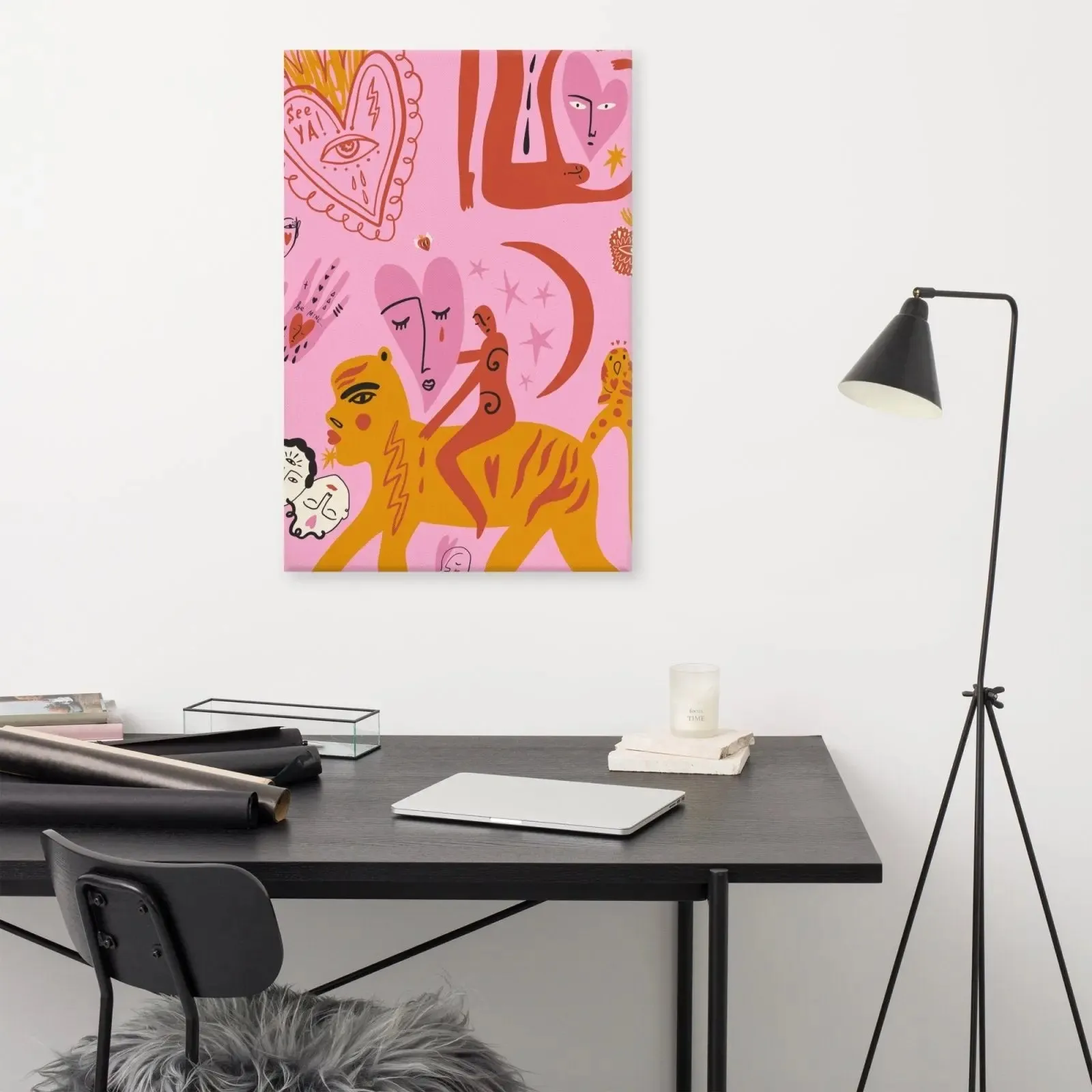 Harsh Hearts Pt.4 Canvas Art