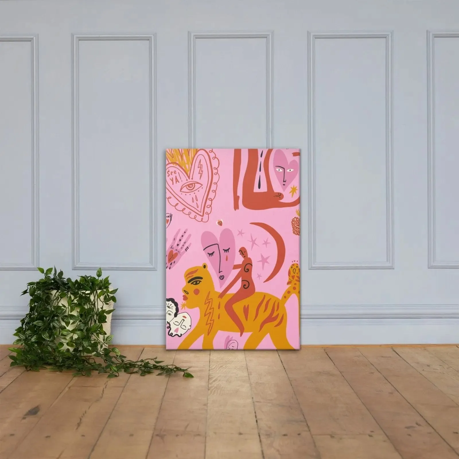 Harsh Hearts Pt.4 Canvas Art