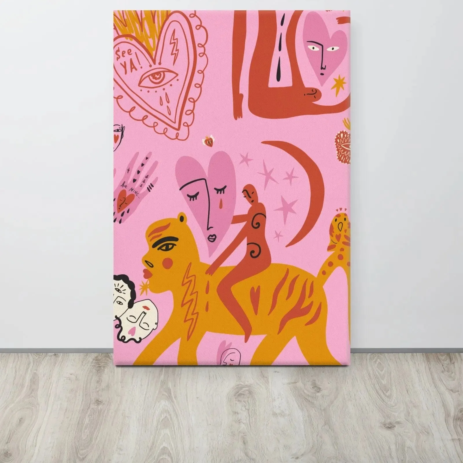 Harsh Hearts Pt.4 Canvas Art