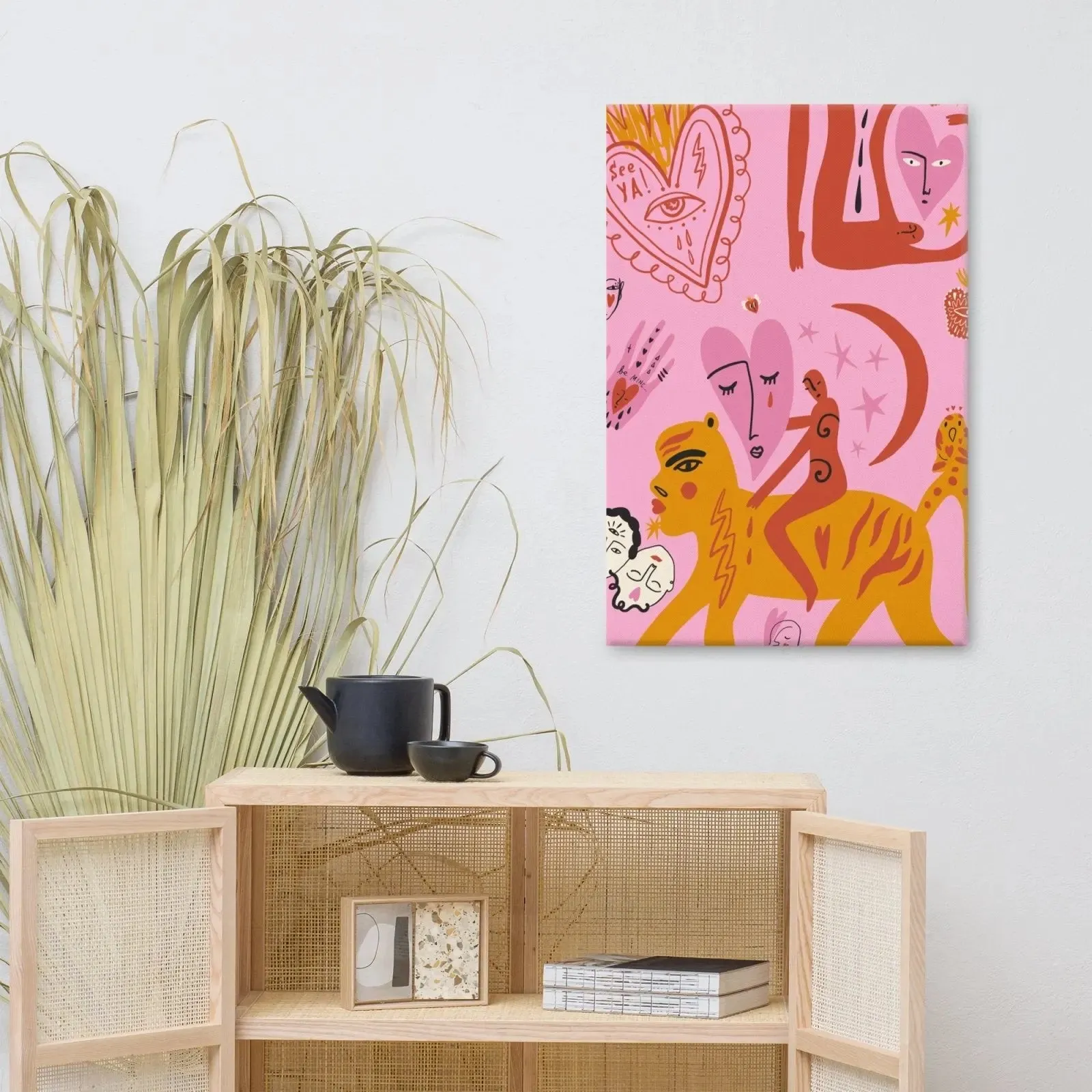 Harsh Hearts Pt.4 Canvas Art