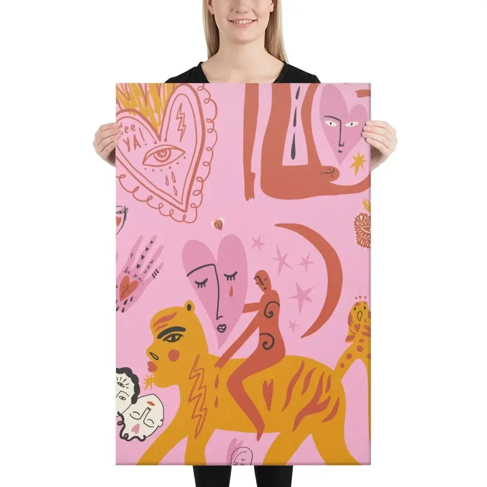 Harsh Hearts Pt.4 Canvas Art