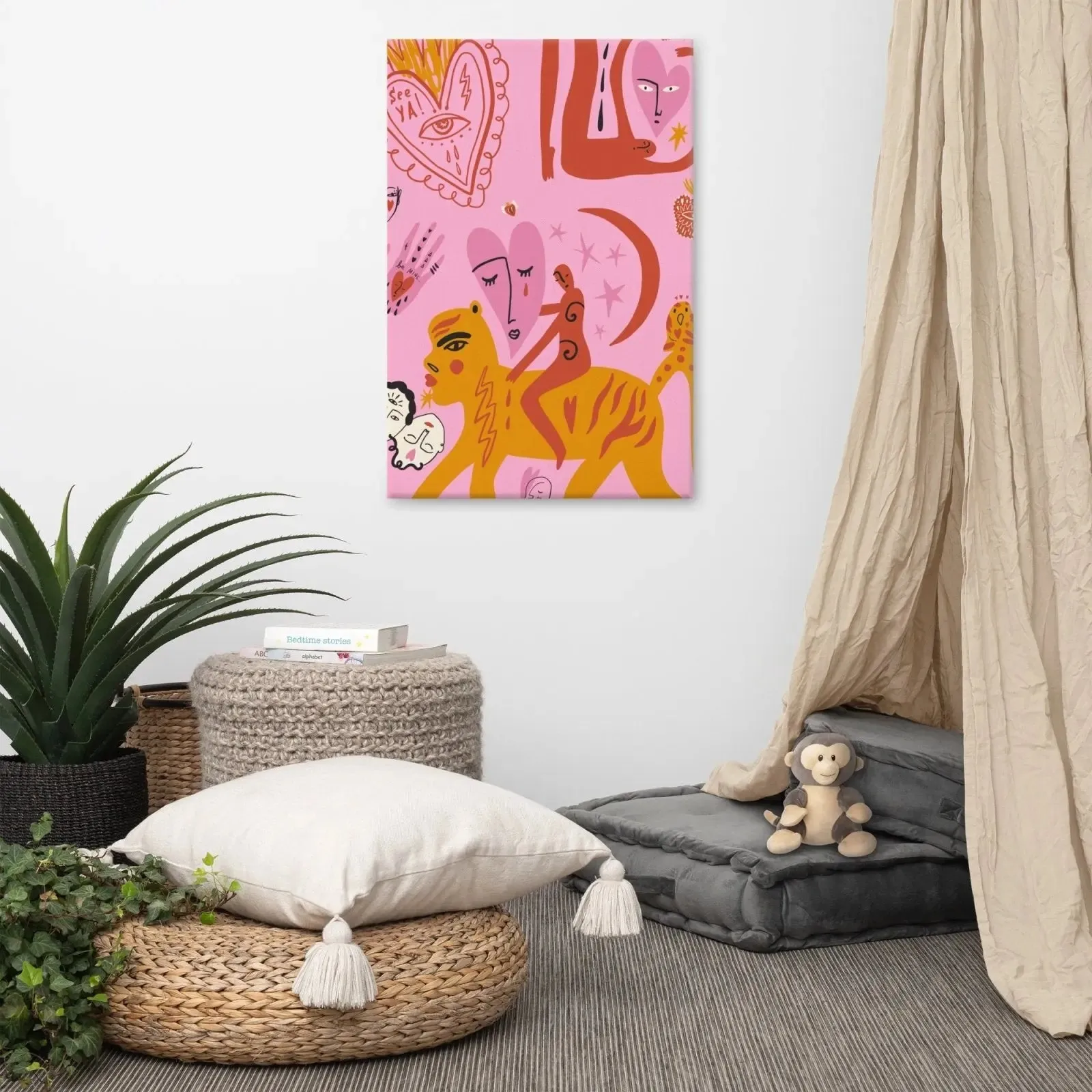 Harsh Hearts Pt.4 Canvas Art