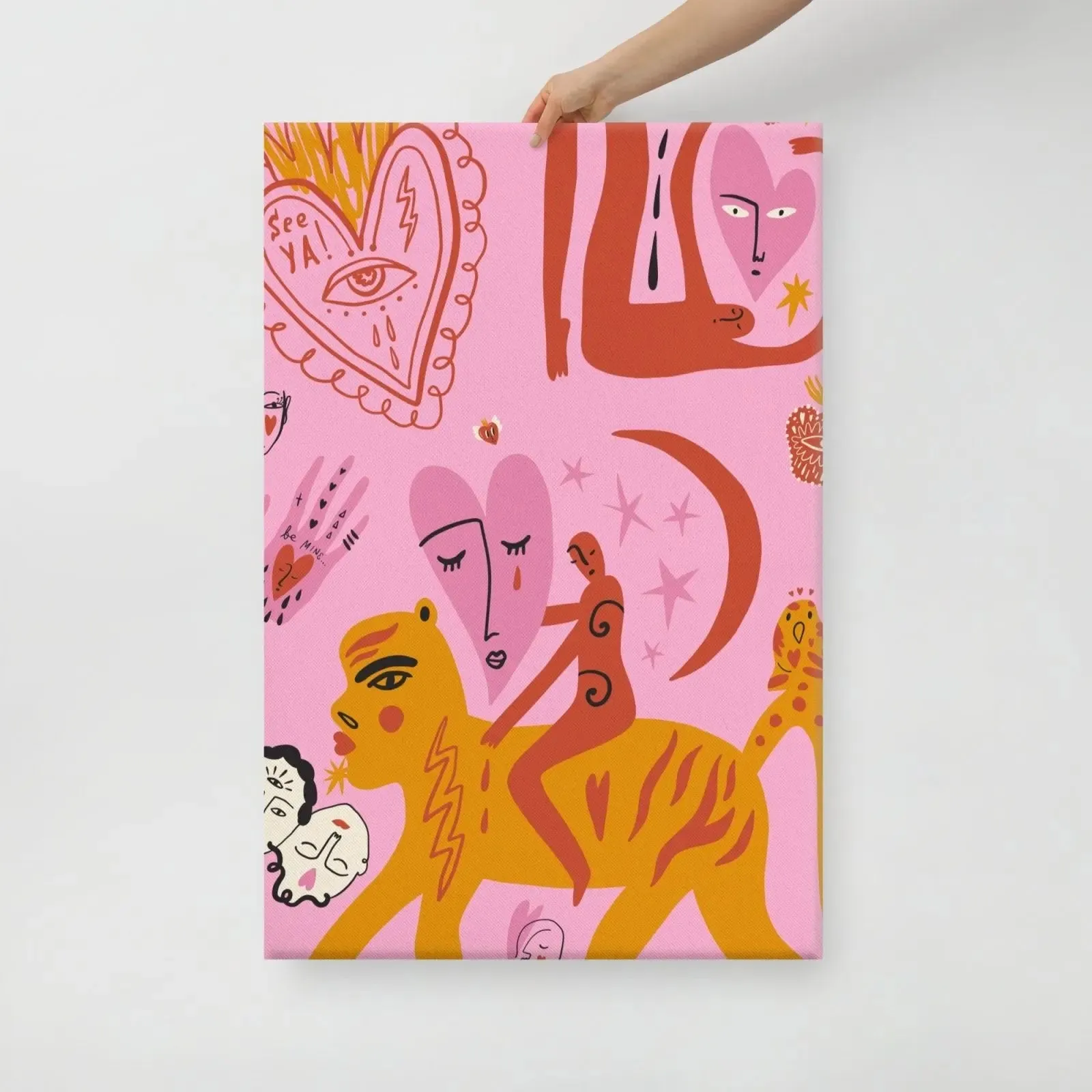 Harsh Hearts Pt.4 Canvas Art
