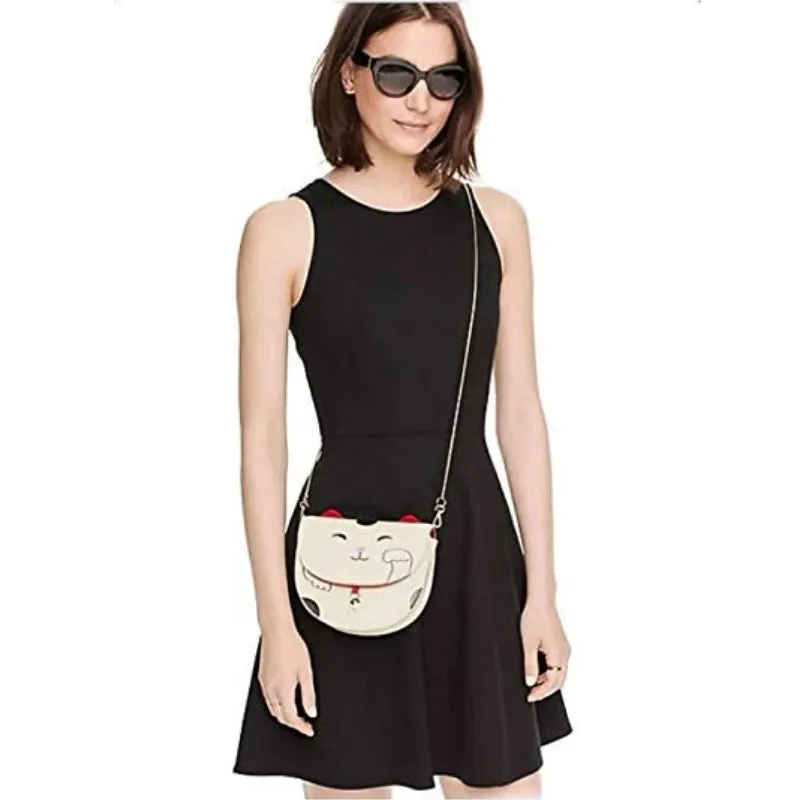 Hello Tokyo Lucky Cat Magnolia Crossbody Bag