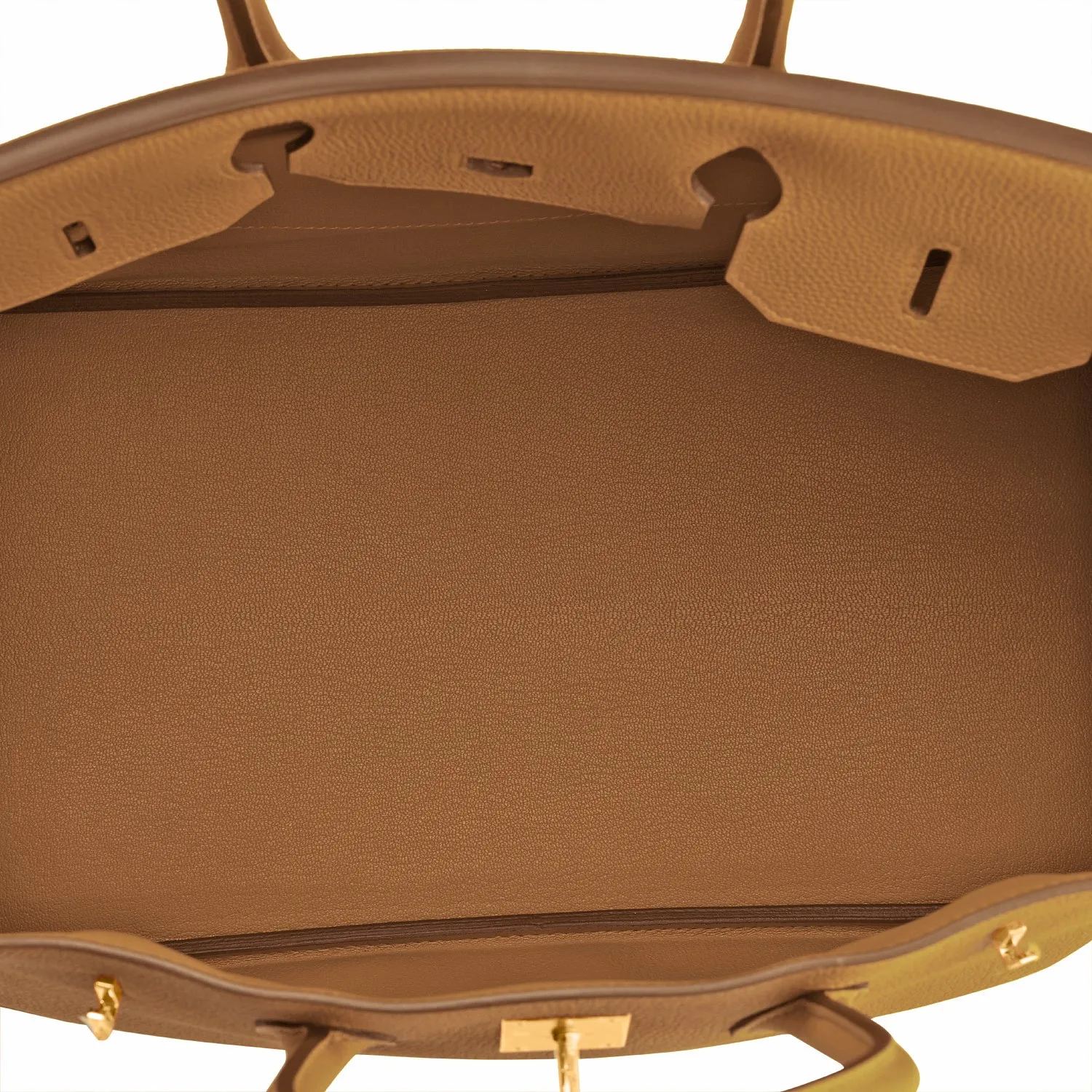 Hermes Birkin 35cm Bronze Dore Togo Gold Tan Khaki Bag