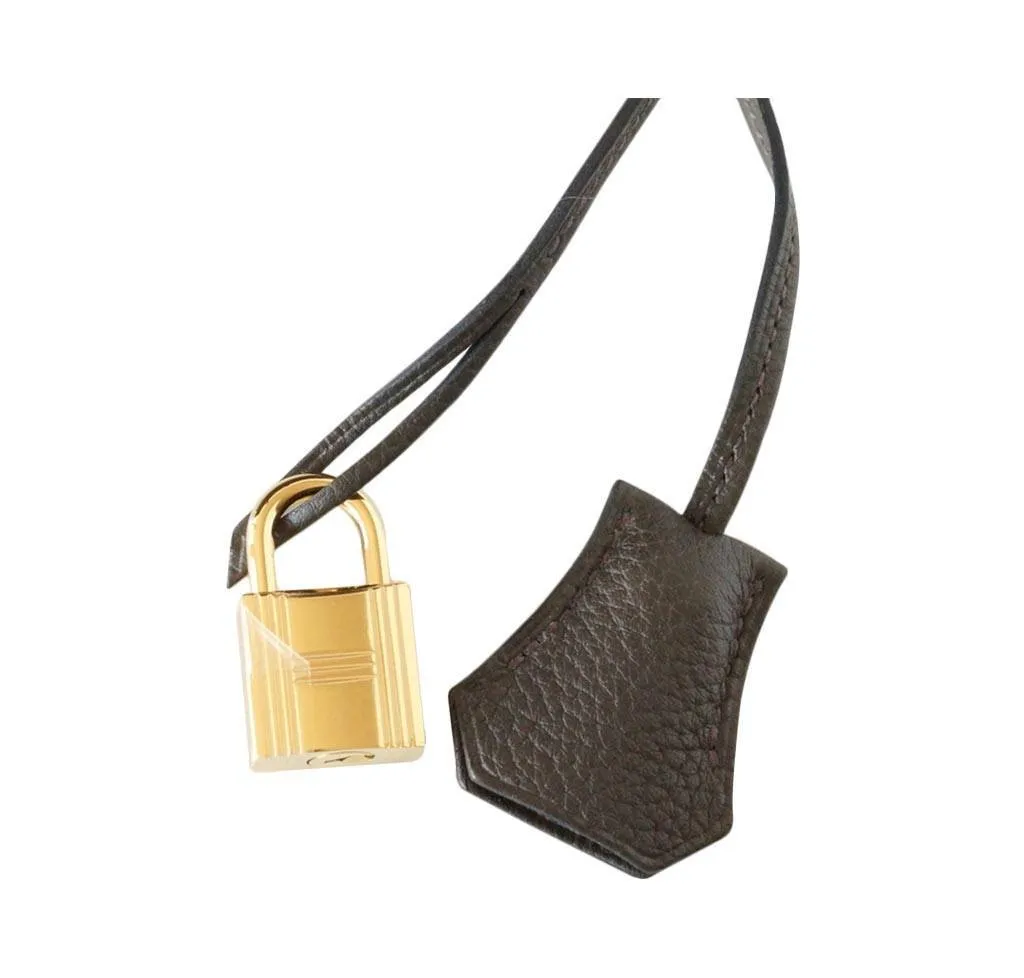 Hermès Birkin 35 Vert Bronze Bag