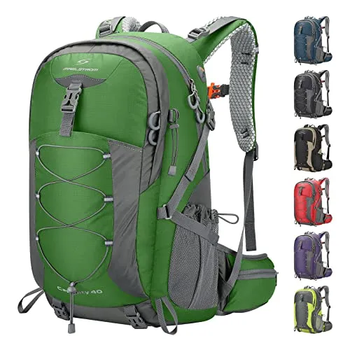 Hiking Backpack,Camping Backpack,40L Waterproof Hiking Daypack w/ Rain Cover