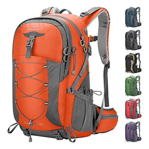Hiking Backpack,Camping Backpack,40L Waterproof Hiking Daypack w/ Rain Cover