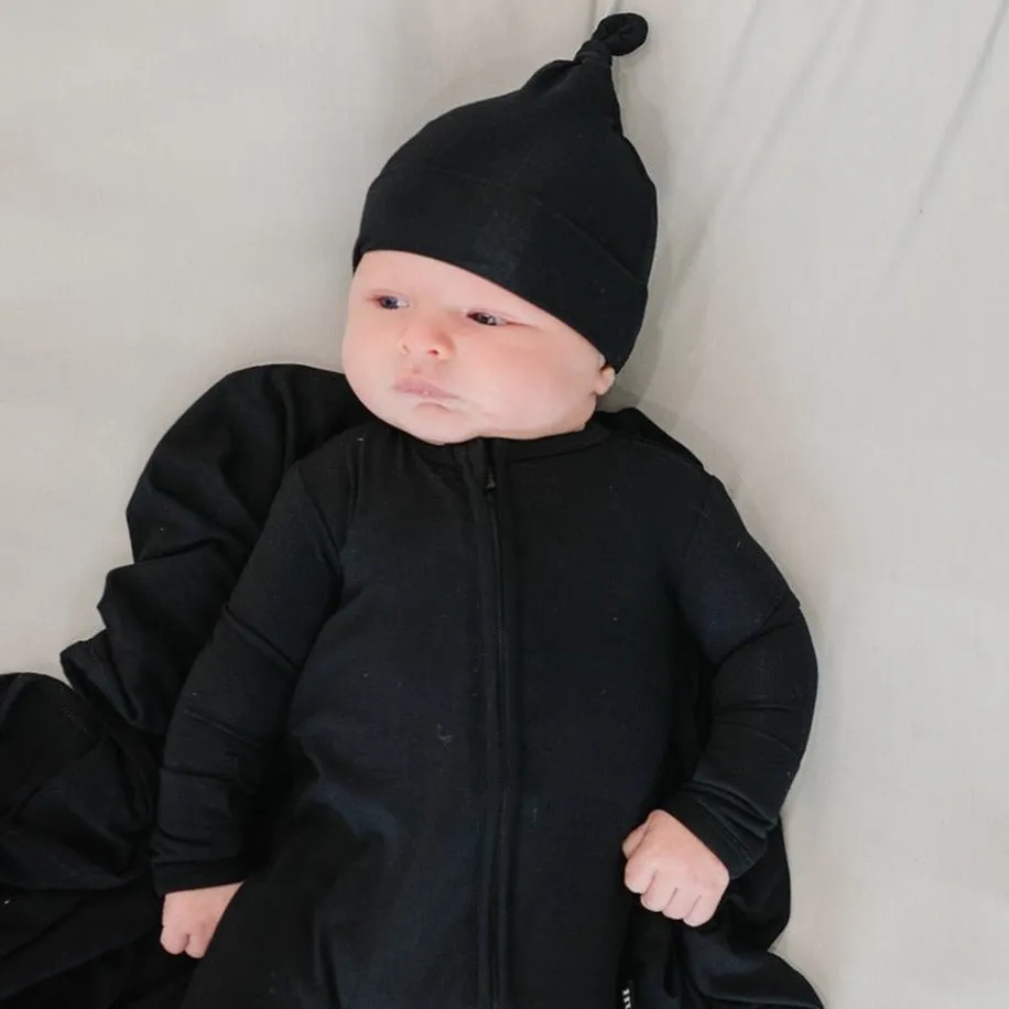 HUGBUG Bamboo Black Footie