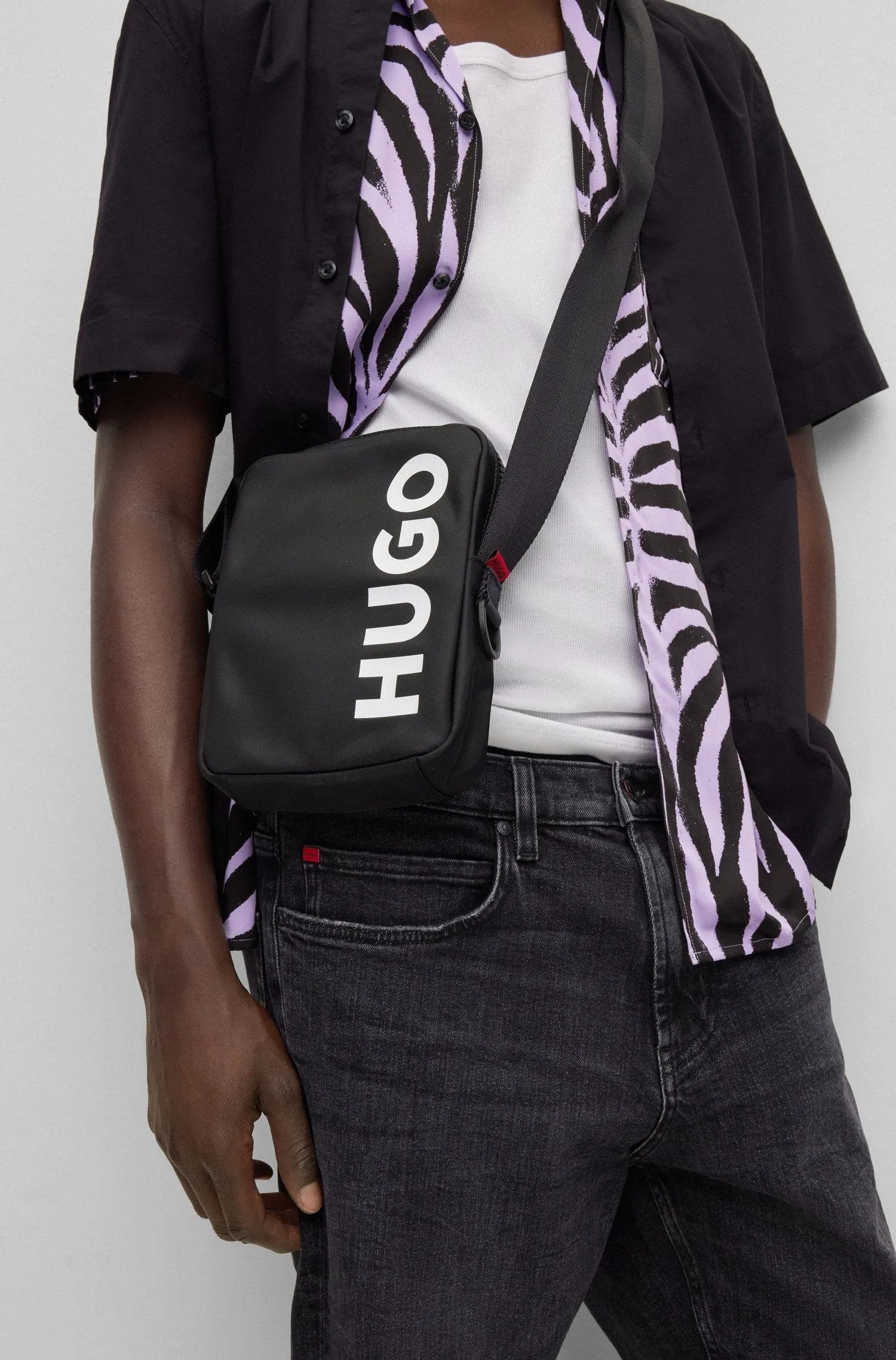 HUGO Bags  in Polyester - ETHON 2.0BL_NS ZIP 10236381 01-50490427