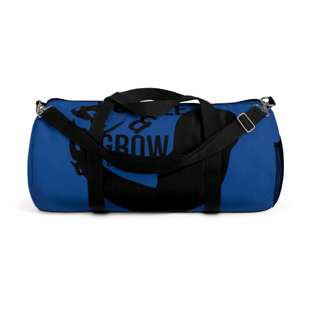 Hustle & Grow Gym Bag (Blue/Black)