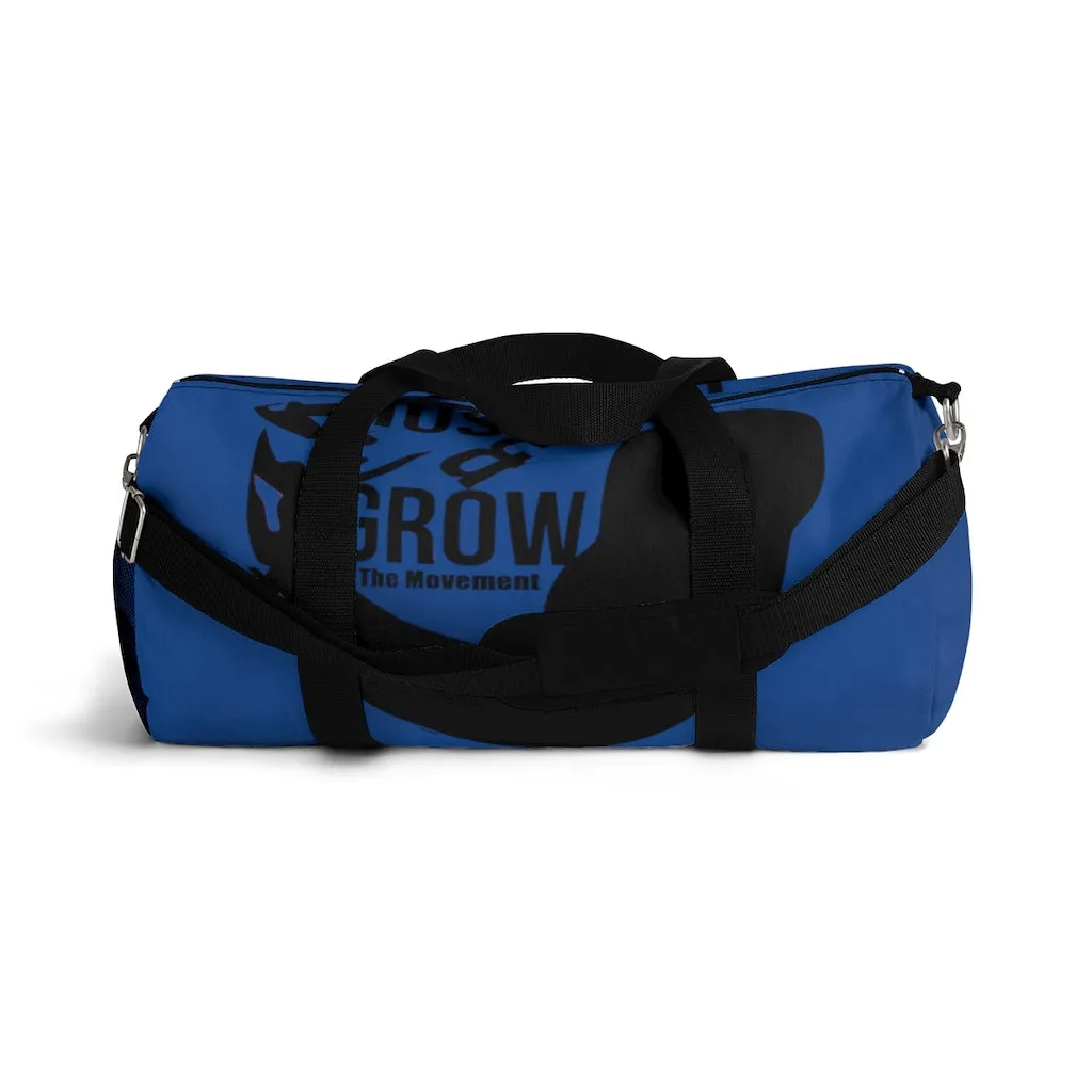 Hustle & Grow Gym Bag (Blue/Black)