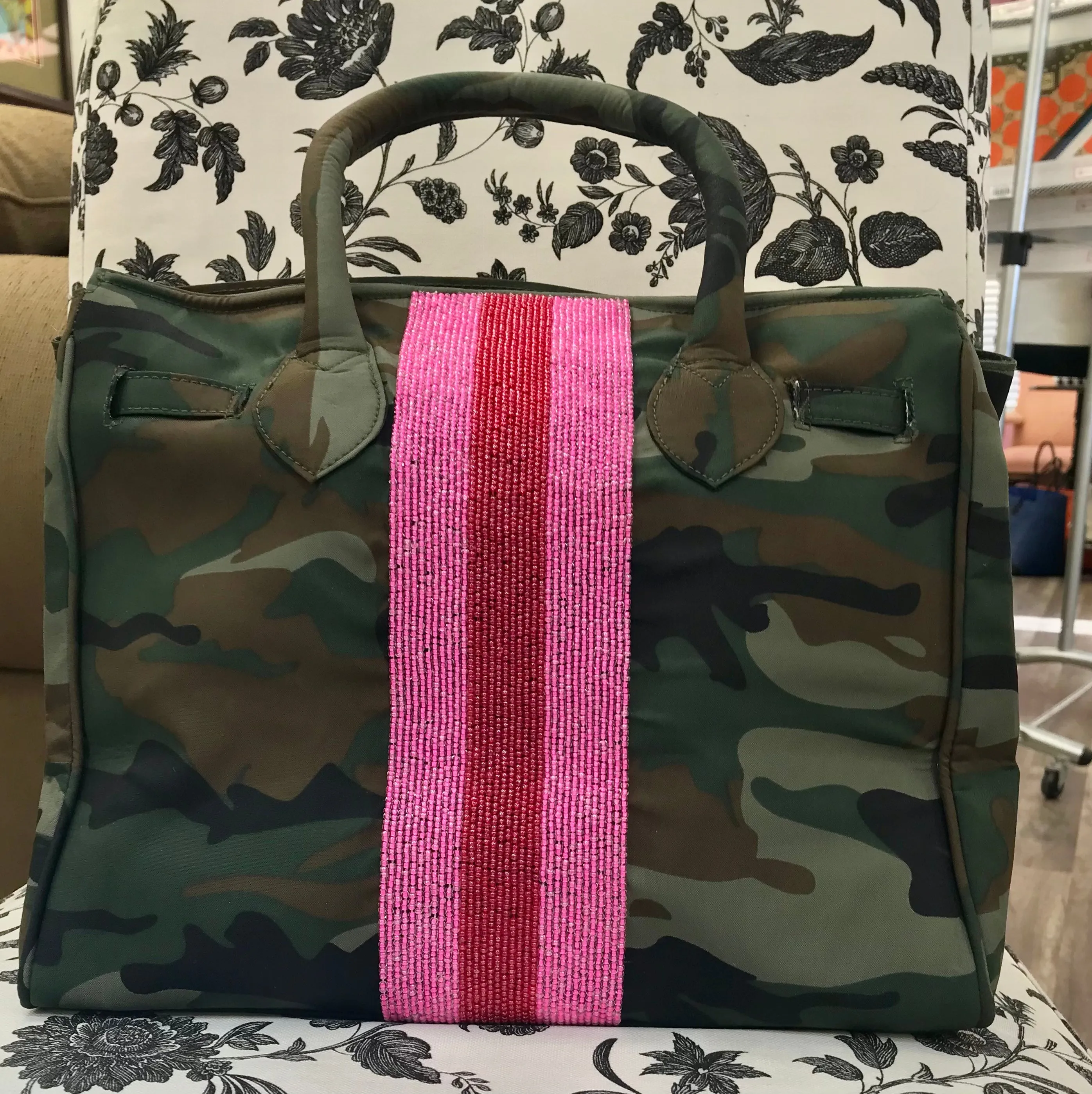 Jane Bag-Camo-Dark Neon Pink/Red/Dark Neon Pink