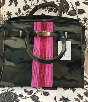 Jane Bag-Camo-Dark Neon Pink/Red/Dark Neon Pink
