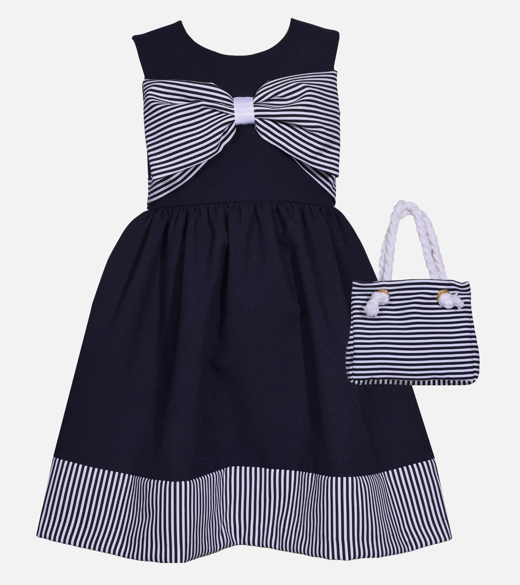 Jenny Nautical Dress with Bag