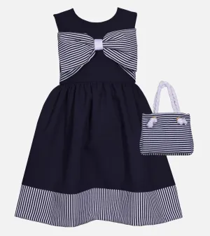 Jenny Nautical Dress with Bag