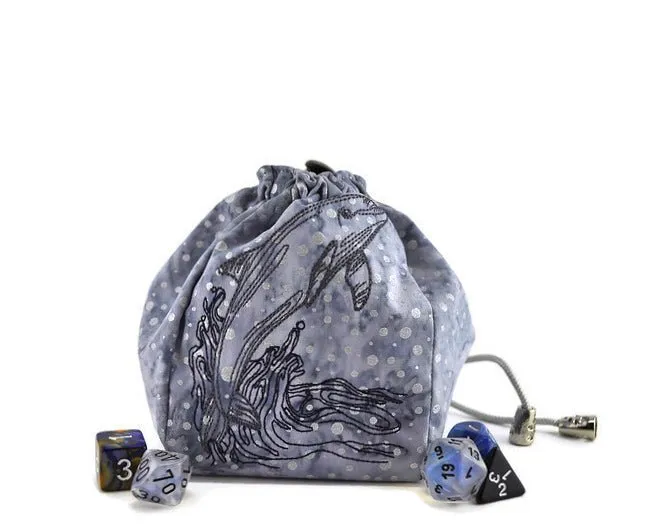 Jumping Dolphin Dice Bag