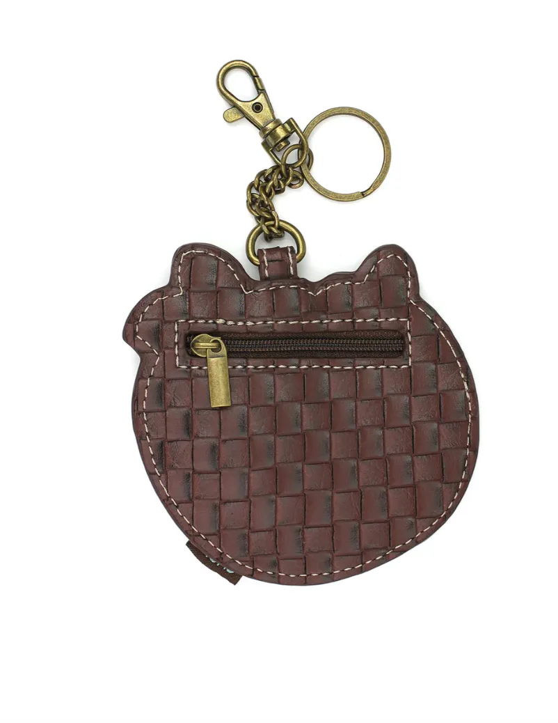 Key fob/coin purse - Sloth and Baby