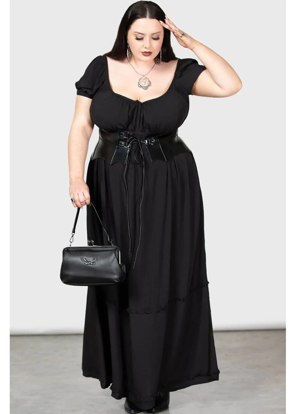 Killstar Heath Maxi Dress Black