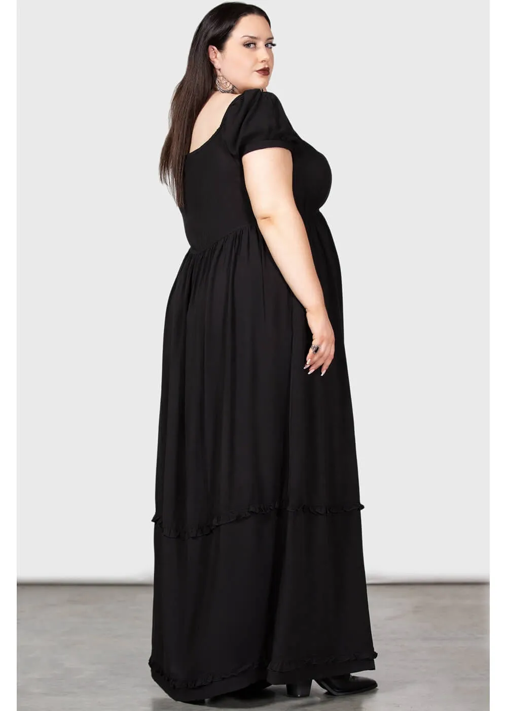 Killstar Heath Maxi Dress Black