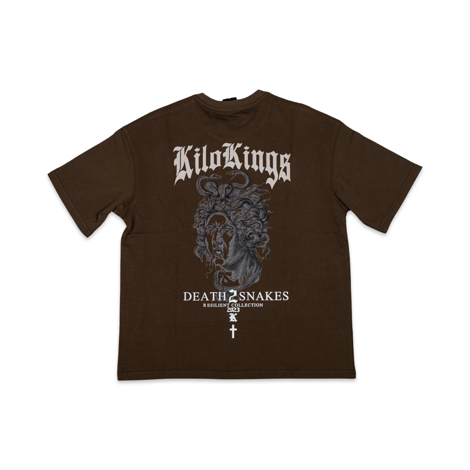 Kilo Death 2 Snakes Drop Shoulder Tee