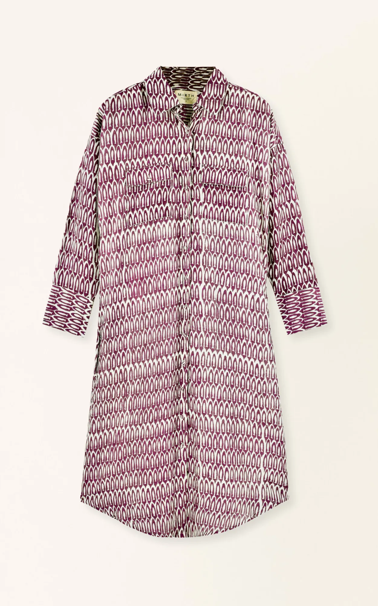 Kyoto House Dress in Grappa Minnow