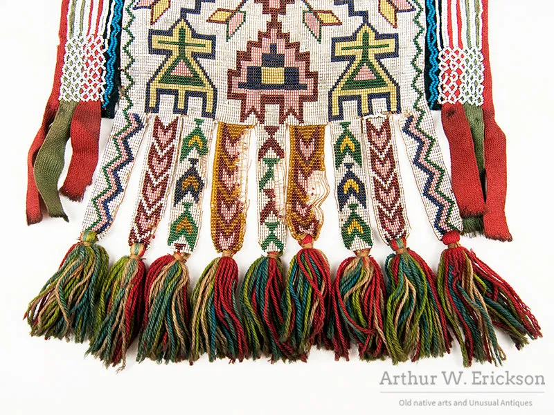 Late 19th Century Chippewa Bandolier Bag Parts