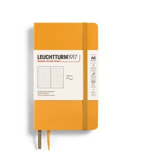 Leuchtturm 1917 Rising Sun Hardcover Dotted A6 Pocket Notebook