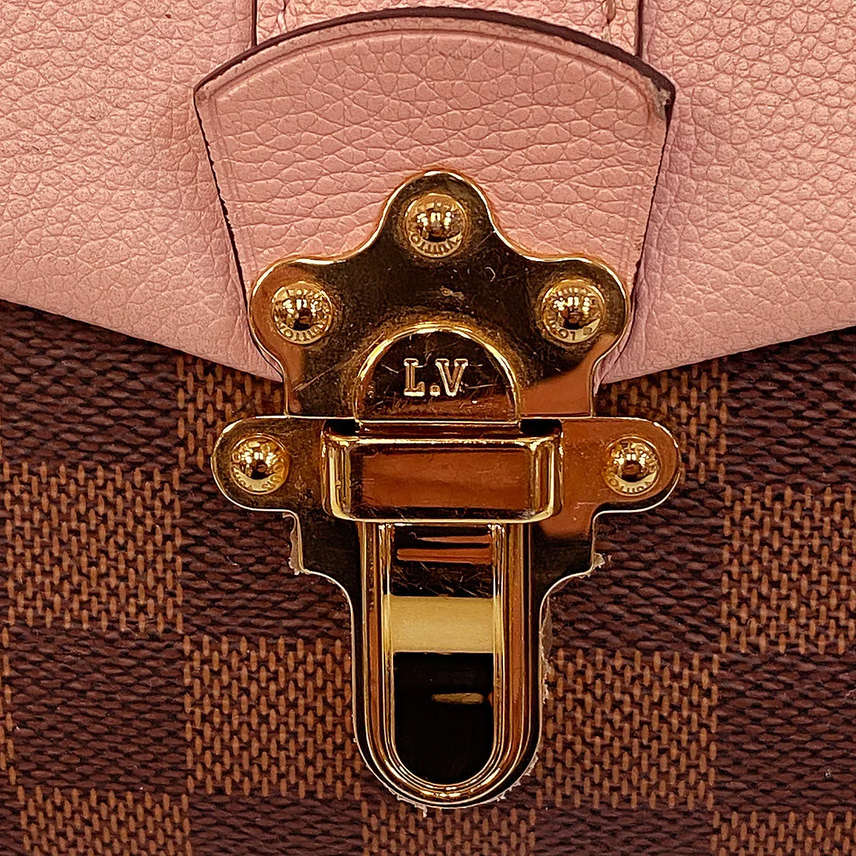 Louis Vuitton Clapton Damier Ebene Magnolia Crossbody
