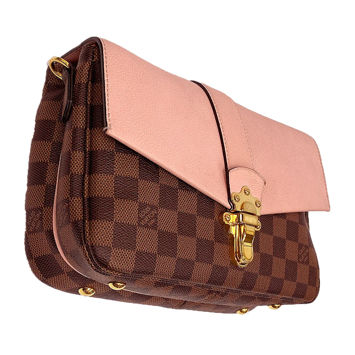 Louis Vuitton Clapton Damier Ebene Magnolia Crossbody