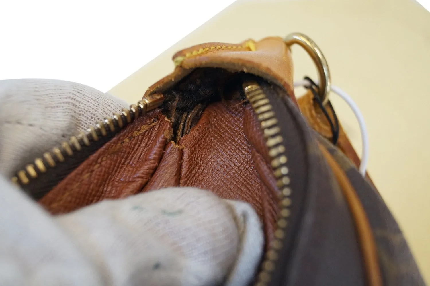 LOUIS VUITTON Monogram Canvas Boulongne Brown Shoulder Bag