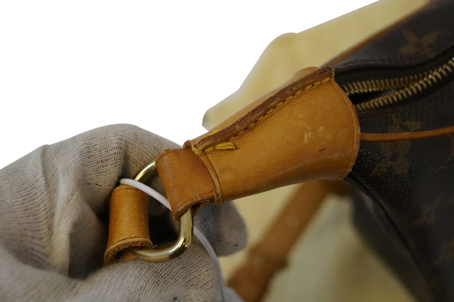 LOUIS VUITTON Monogram Canvas Boulongne Brown Shoulder Bag
