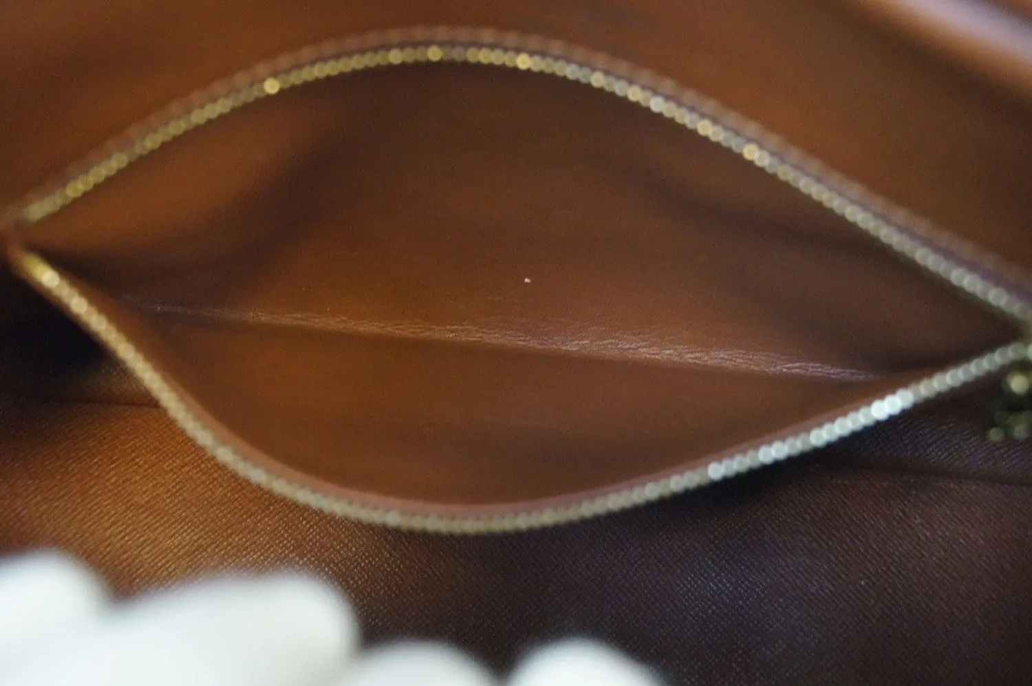 LOUIS VUITTON Monogram Canvas Boulongne Brown Shoulder Bag