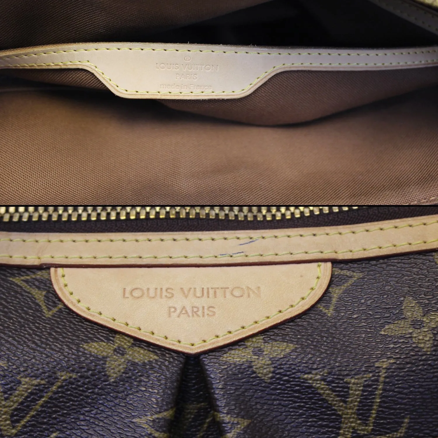 LOUIS VUITTON Palermo GM Monogram Canvas Tote Shoulder Bag