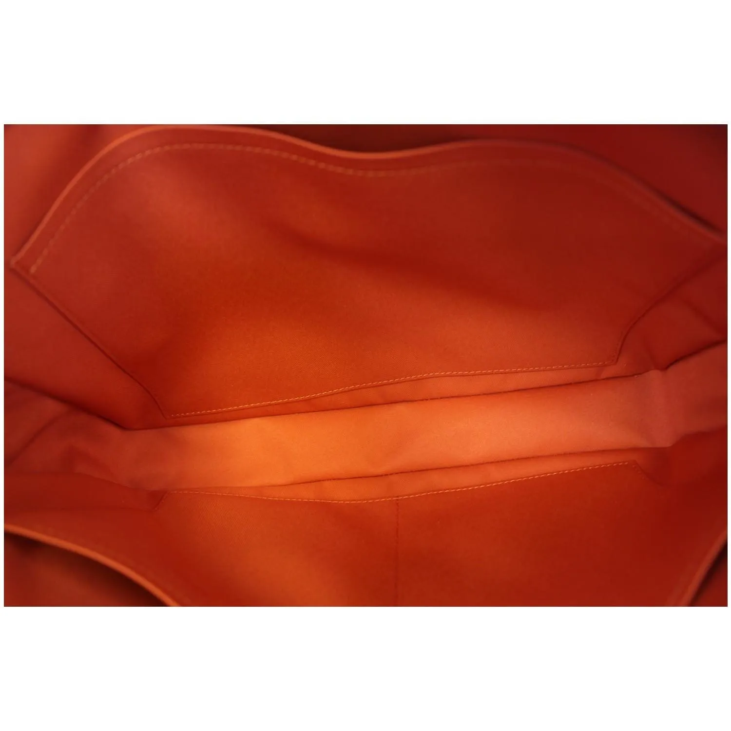 LOUIS VUITTON Porte-Documents Voyage PM Briefcase Taiga Leather Orange