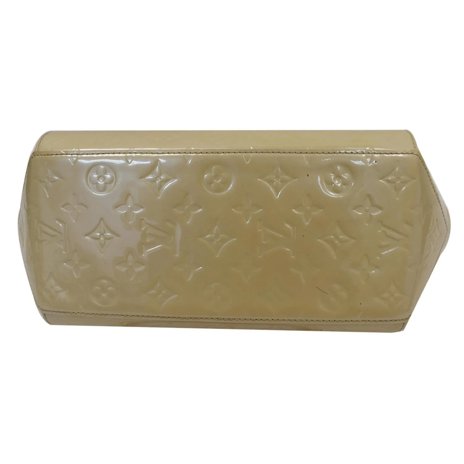 Louis Vuitton Sherwood PM Blanc Corail Monogram Vernis Shoulder Bag Bronze