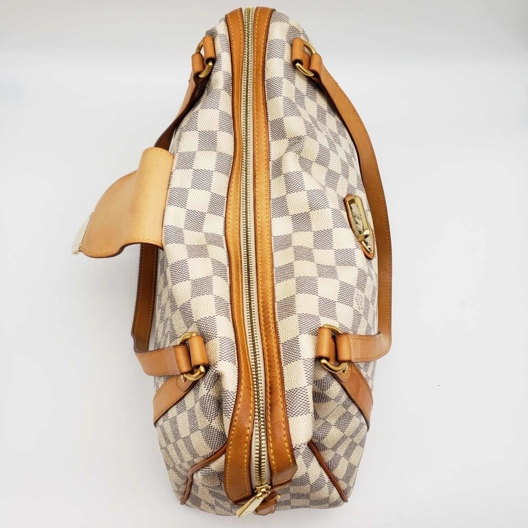 Louis Vuitton  Stresa GM White Damier Azur Shoulder Bag