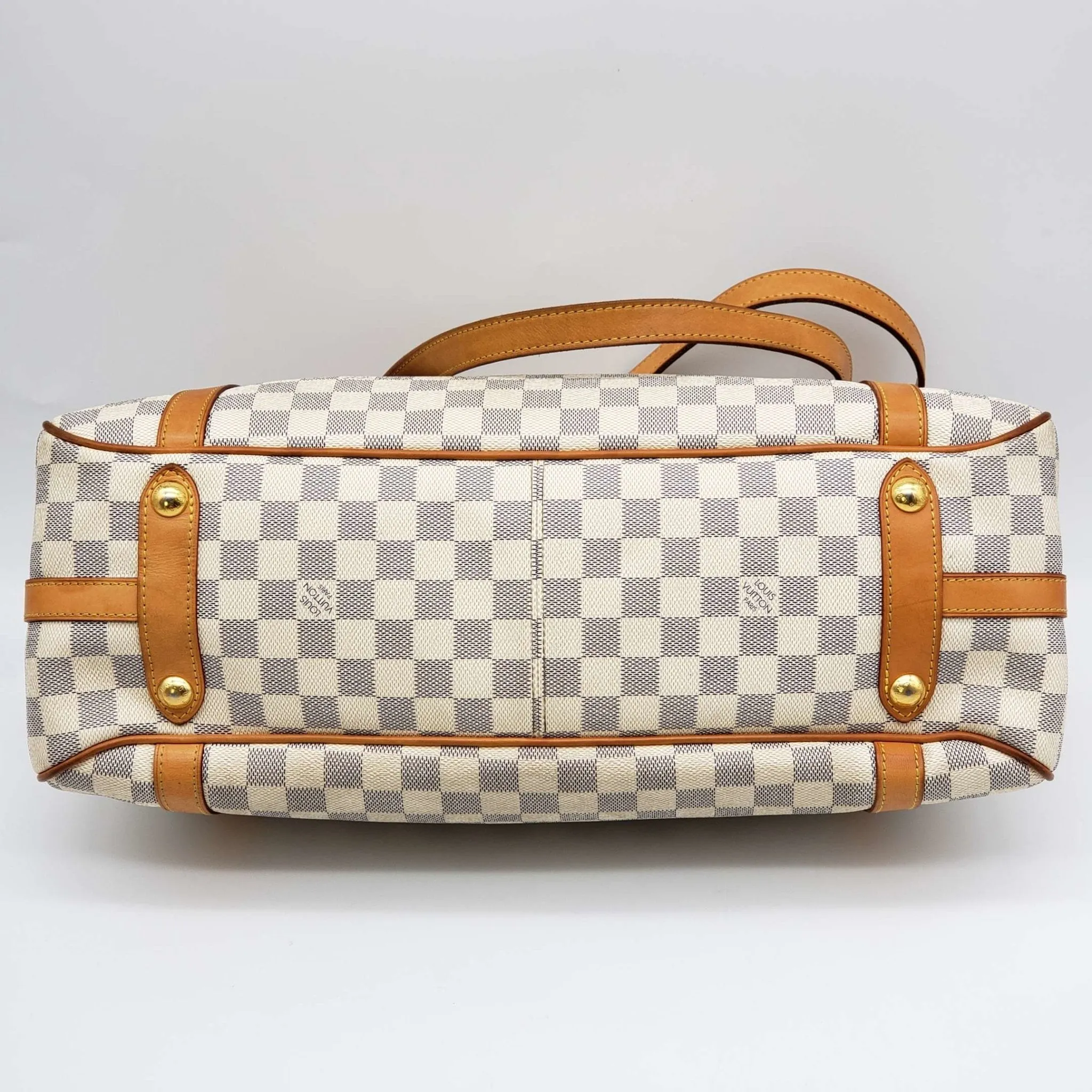 Louis Vuitton  Stresa GM White Damier Azur Shoulder Bag