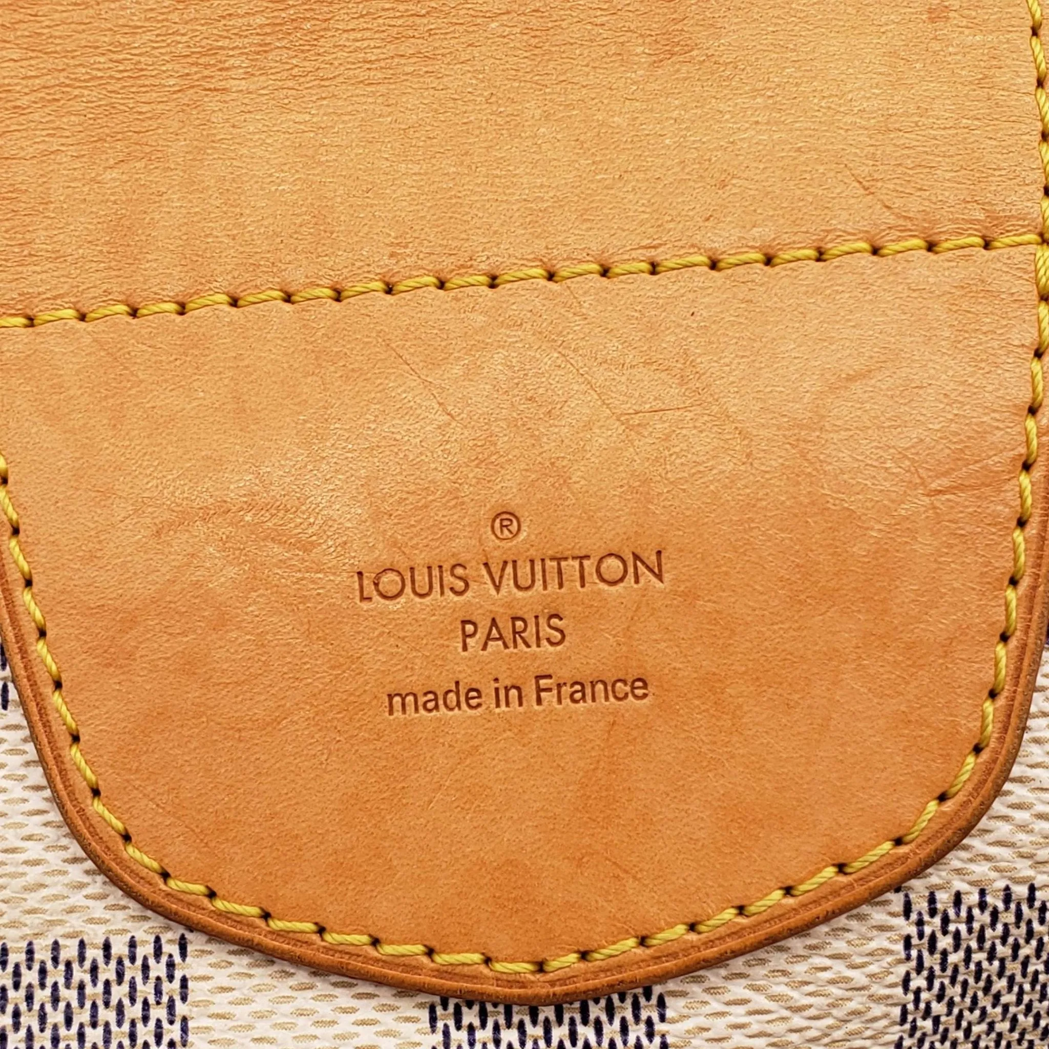 Louis Vuitton  Stresa GM White Damier Azur Shoulder Bag