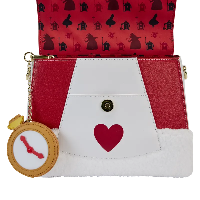 Loungefly Disney Alice in Wonderland White Rabbit Cosplay Crossbody Bag